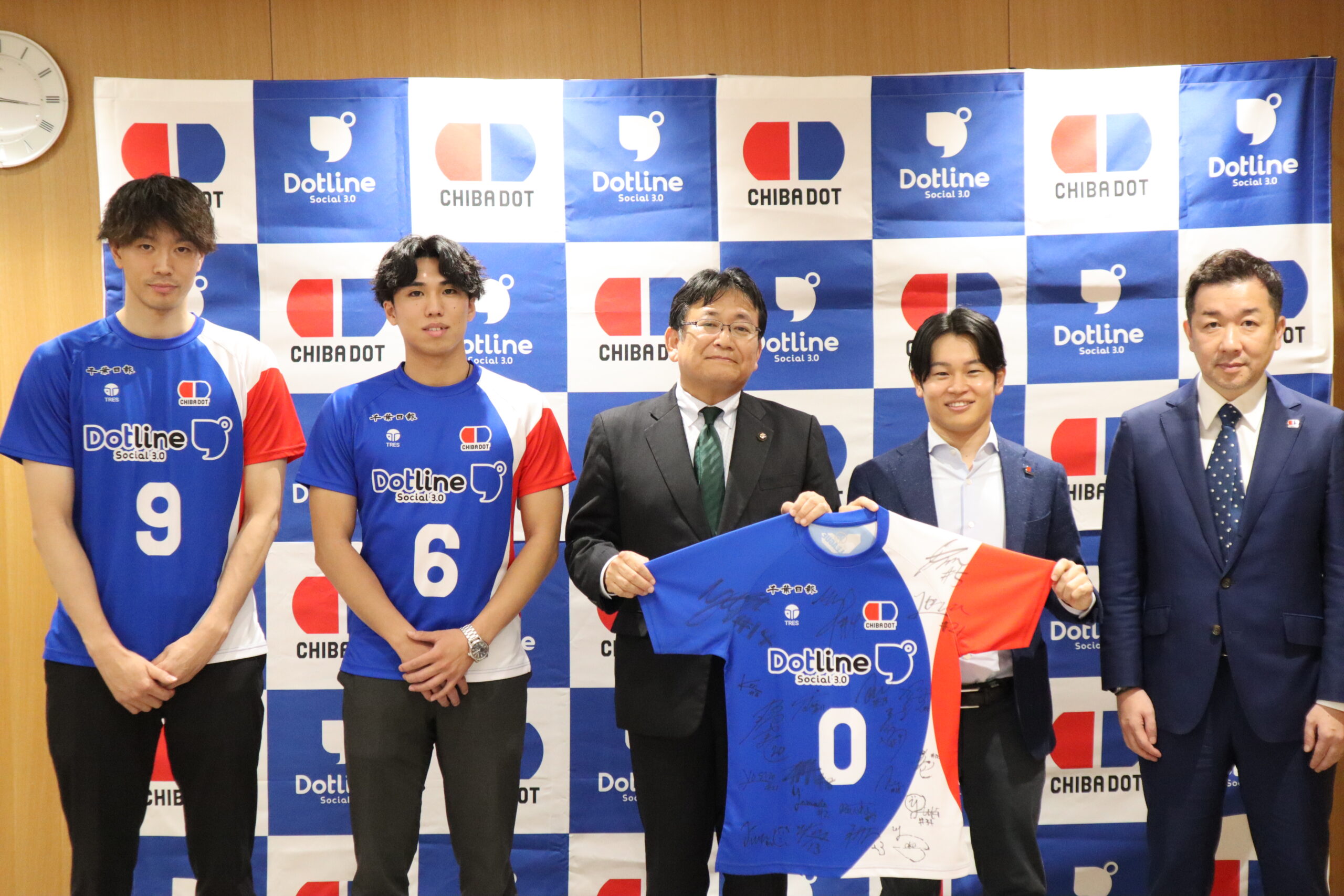 【11/6 17:00 JCOMにて放映】2025-26シーズン前 千葉市長への表敬訪問を行いました