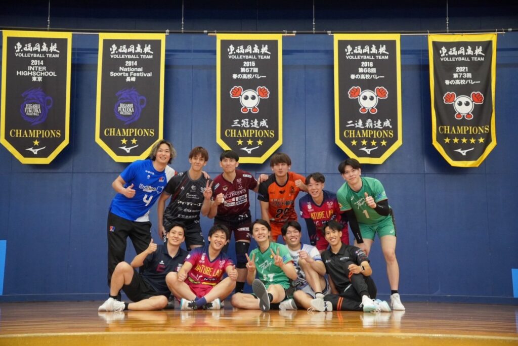 【INFO】橋本大海選手が母校の東福岡高等学校の文化祭を訪問いたしました