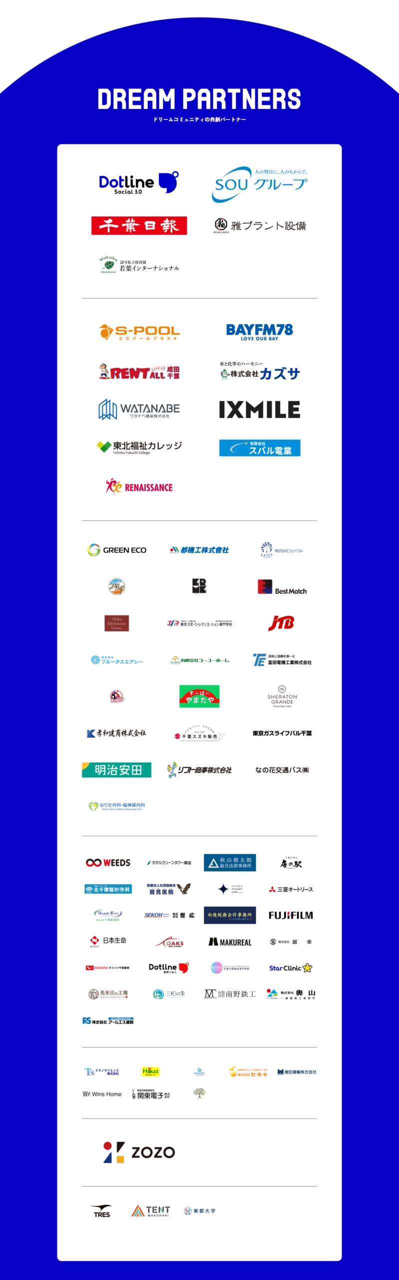 パートナー一覧